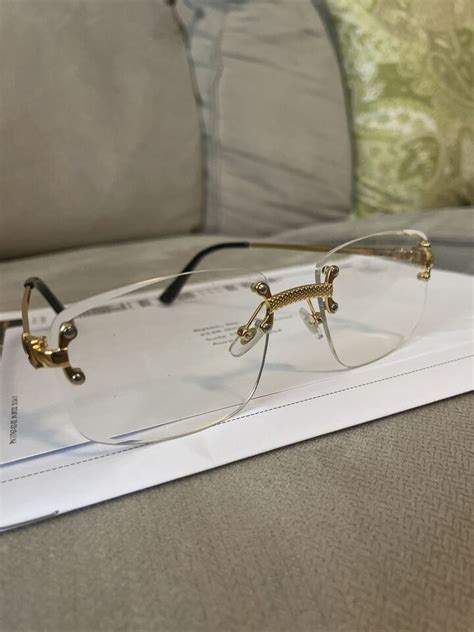 replica oval cartier glasses|cartier glasses look alike.